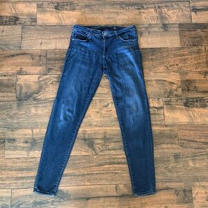Ag Adriano Goldschmied Dark Blue Women's Skinny Jeans